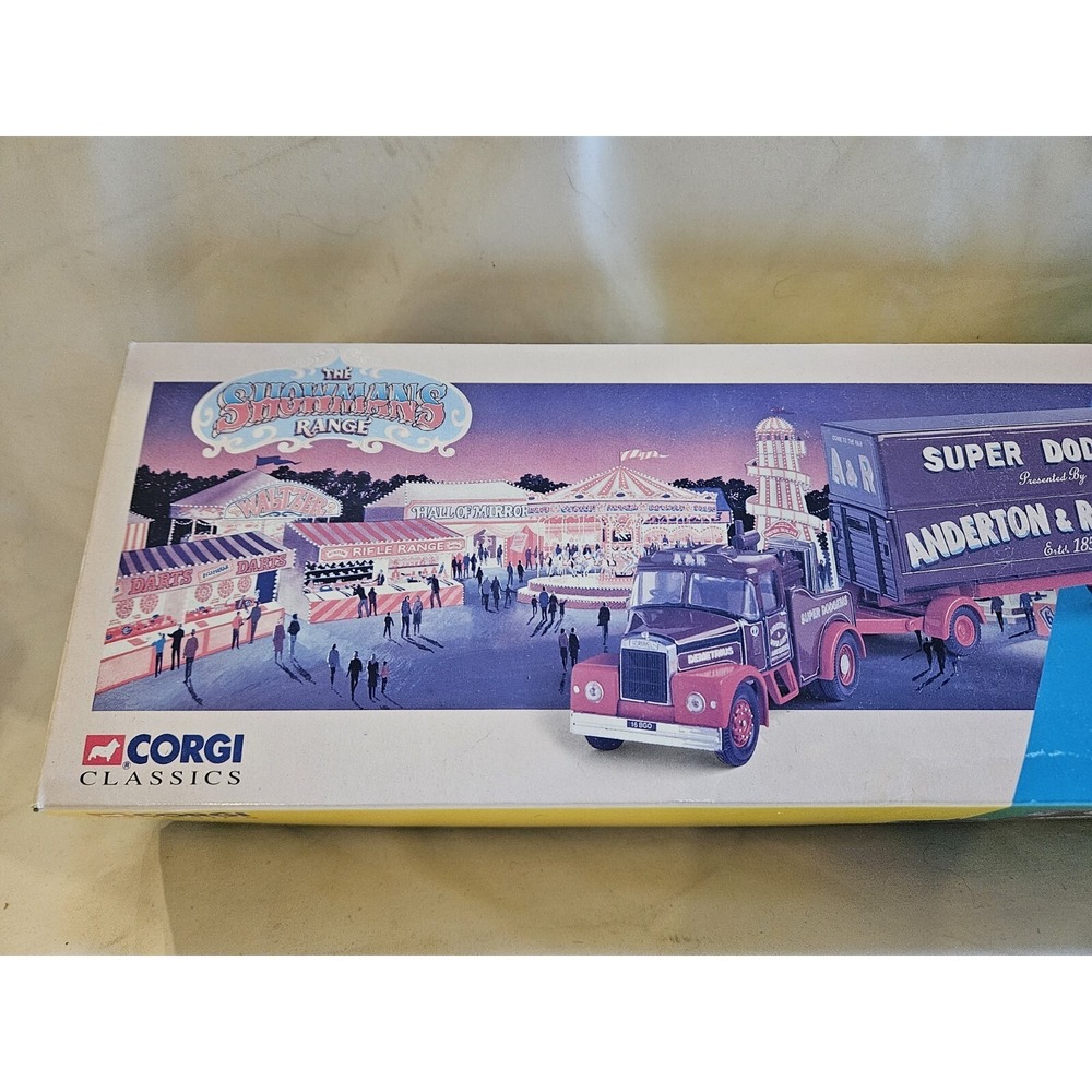 Corgi Scammel Highwayman Closed Pole&Dodgem Trailer #15901 Anderton & Rowlands.
